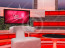 Talk Show Virtual Set Red -- Camera 7 high resolution