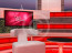 Talk Show Virtual Set Red -- Camera 7
