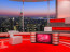 Talk Show Virtual Set Red -- Camera 3