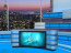 Talk Show Virtual Set Turquoise -- Camera 5