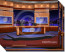 News Virtual Studio Set for two anchors