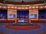 News Virtual Studio Set for two anchors -- Camera 1
