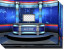 Sport News Studio Set Blue