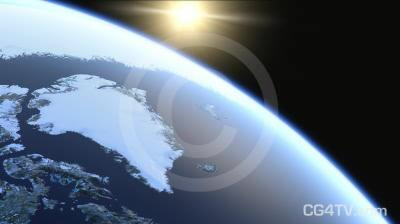 Greenland Ice Cap Melting Global Warming