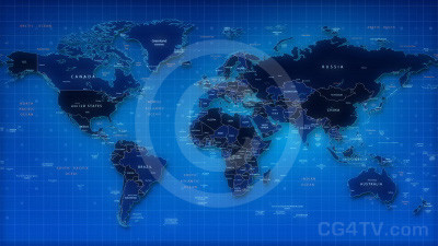 World Map Animation