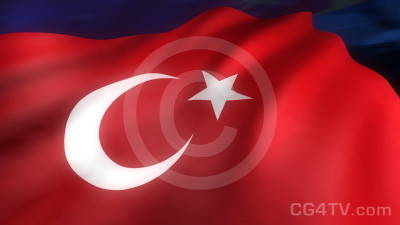 Turkish Flag Animation