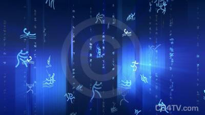 Sports Blue Animated Background