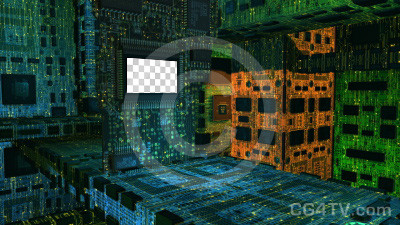 Inside PC Animated Virtual Set -- Camera 4