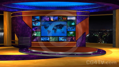 Multi Screen Animated News Set 7